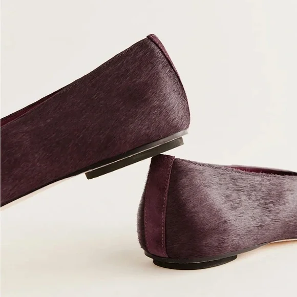Reformation Prudence Pony Hair Flats - Picture 4 of 9